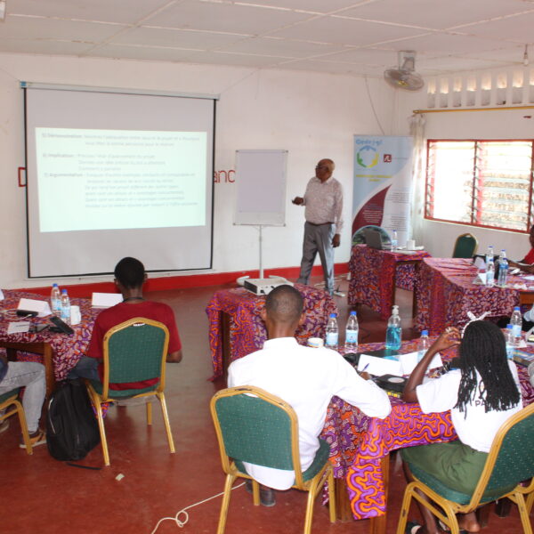 Formation sur les modules de la levée de fonds et Pitch